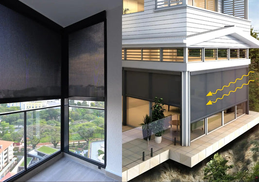 ZipScreen Singapore outdoor blinds